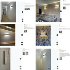 FUPE 24W Notranja Stenska Svetilka 2880 Lumenov