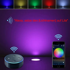 FVTLED Zunanje Vgradne LED Talne Luči Premer 4,5 cm 10 Kosov