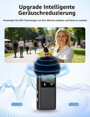 HUIYOU Brezžični Lavalier Mikrofon za Pametne Telefone 1 Kos