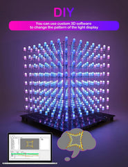 iCubeSmart DIY LED Kocka Komplet 18 x 18.5 x 19 cm