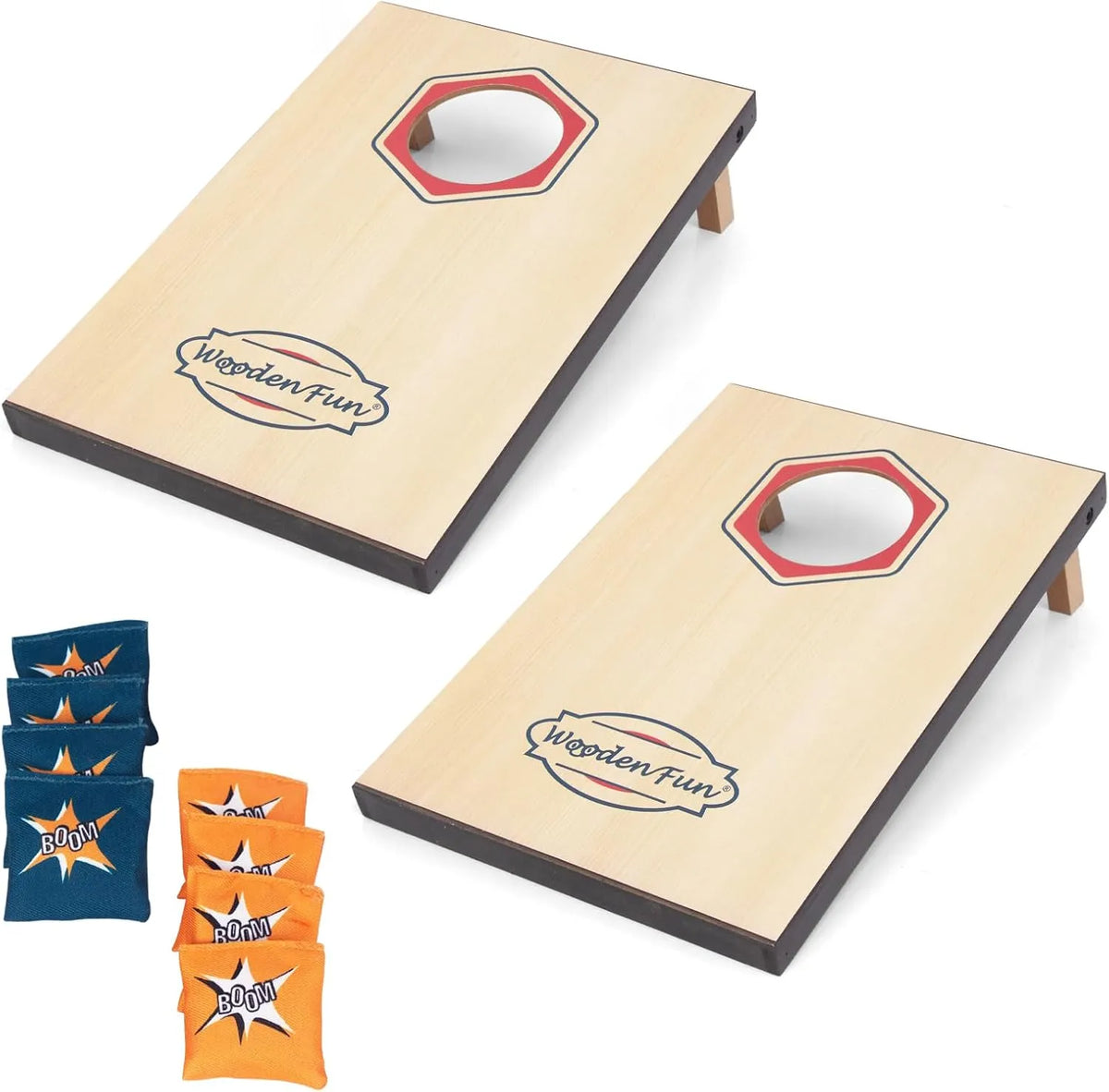 Igra Cornhole za Zunaj 40x27x3 cm 10 Kosov