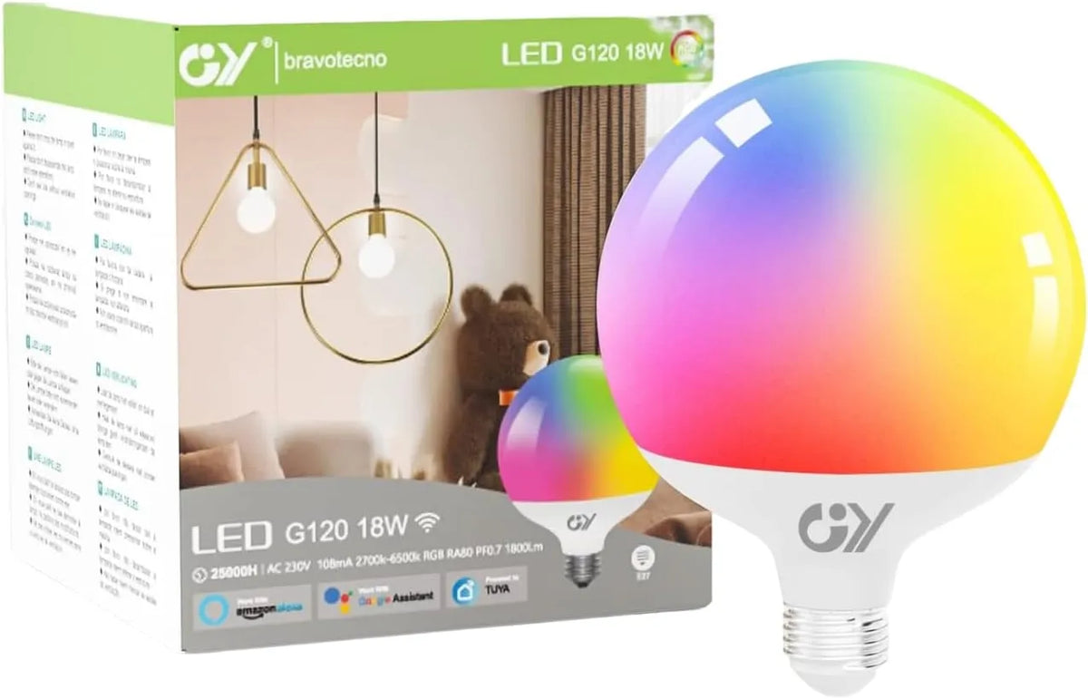 Jingying Pametna LED Sijalka E27 18W 1 kos