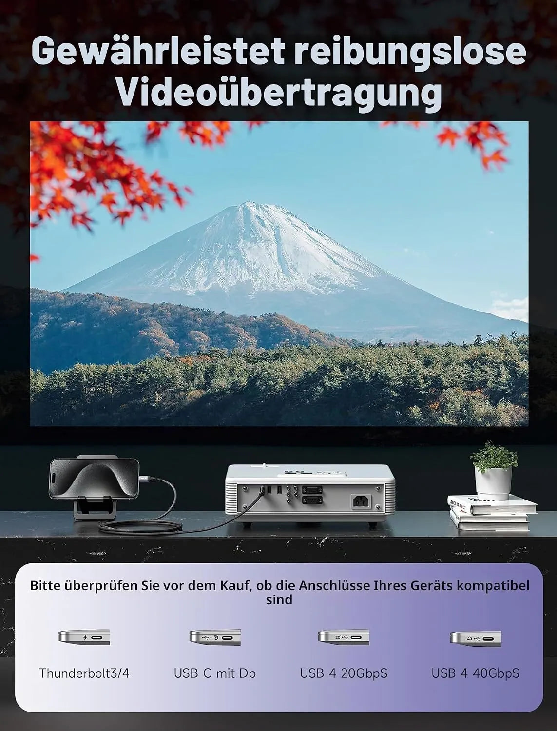 JSAUX Kabel USB-C na HDMI 4K za iPhone