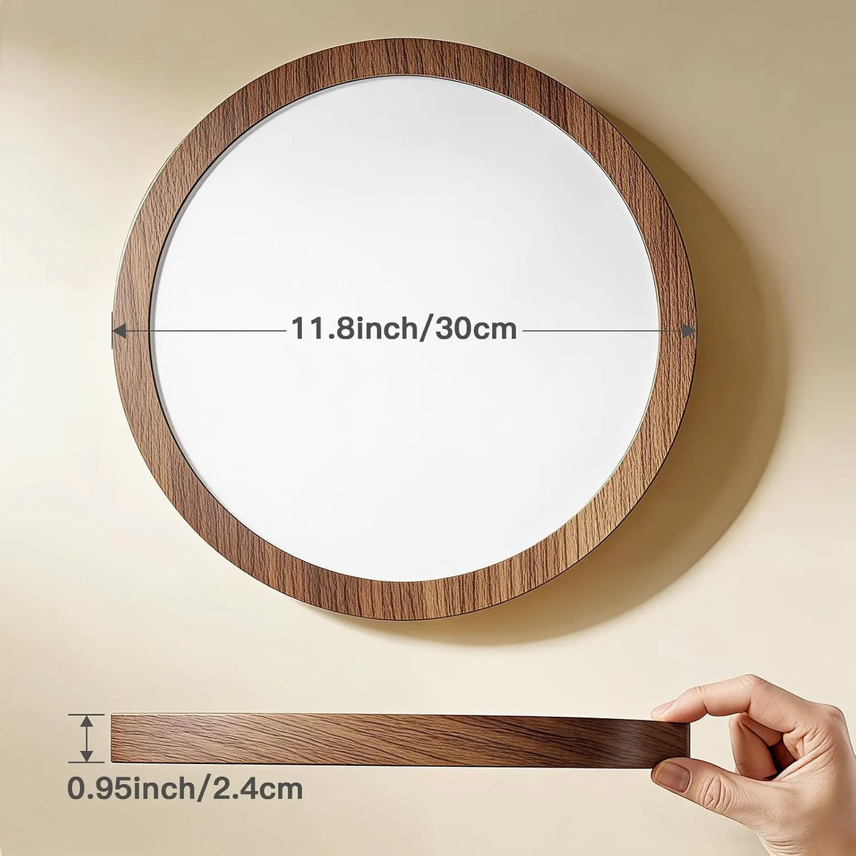 Kambo LED Stropna Svetilka Premer 30 cm