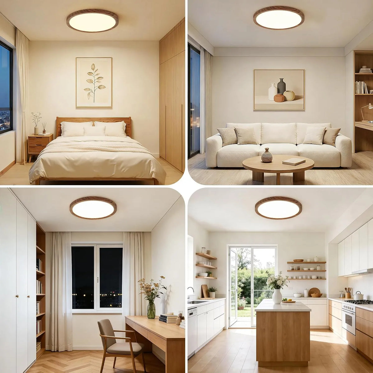 Kambo LED Stropna Svetilka Premer 30 cm
