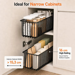 KEXIBO Izvlečni Predal za Omaro 41 x 15,3 x 16 cm KEXIBO-LB