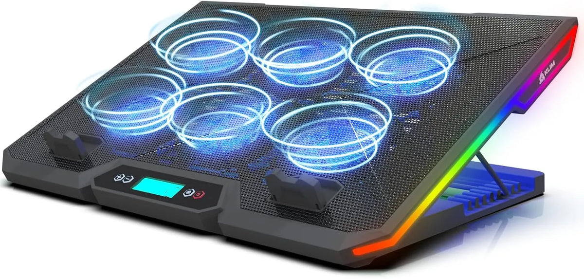 KLIM Hladilno Stojalo za Prenosnik z RGB Osvetlitvijo