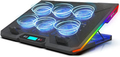 KLIM Hladilno Stojalo za Prenosnik z RGB Osvetlitvijo
