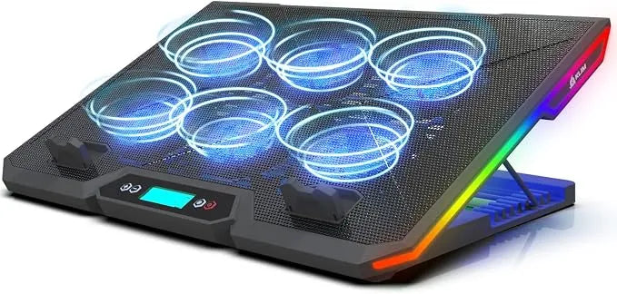 KLIM Hladilno Stojalo za Prenosnik z RGB Osvetlitvijo