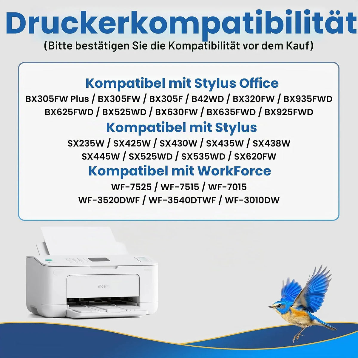Kompatibilne Kartuše za Epson WF-3520 WF-3540 10 Kosov