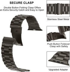 Kovinski Pašček Za Apple Watch 38-49 mm