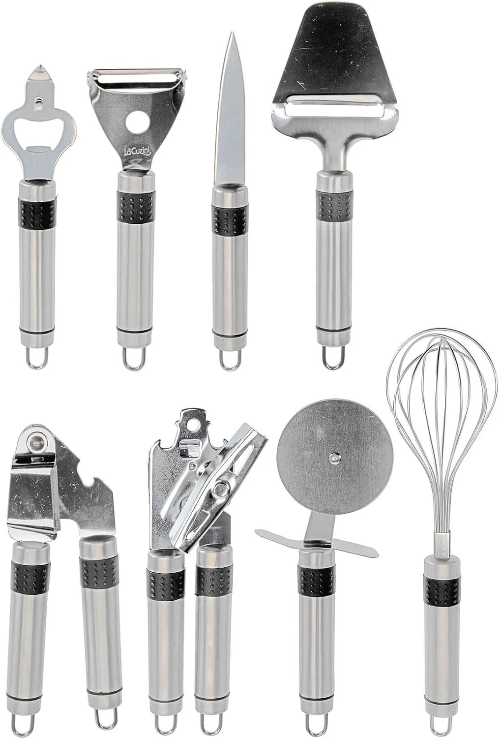 Kuhinjski Pripomočki Set z Letvijo 9 Kosov 50 cm