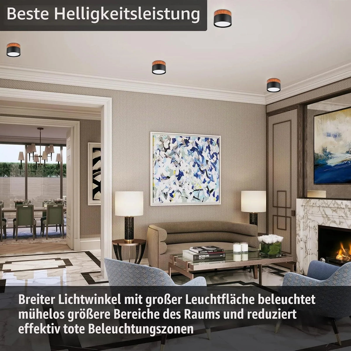 KYOTECH Nadgradni LED Reflektor Ø 84 x 60 mm