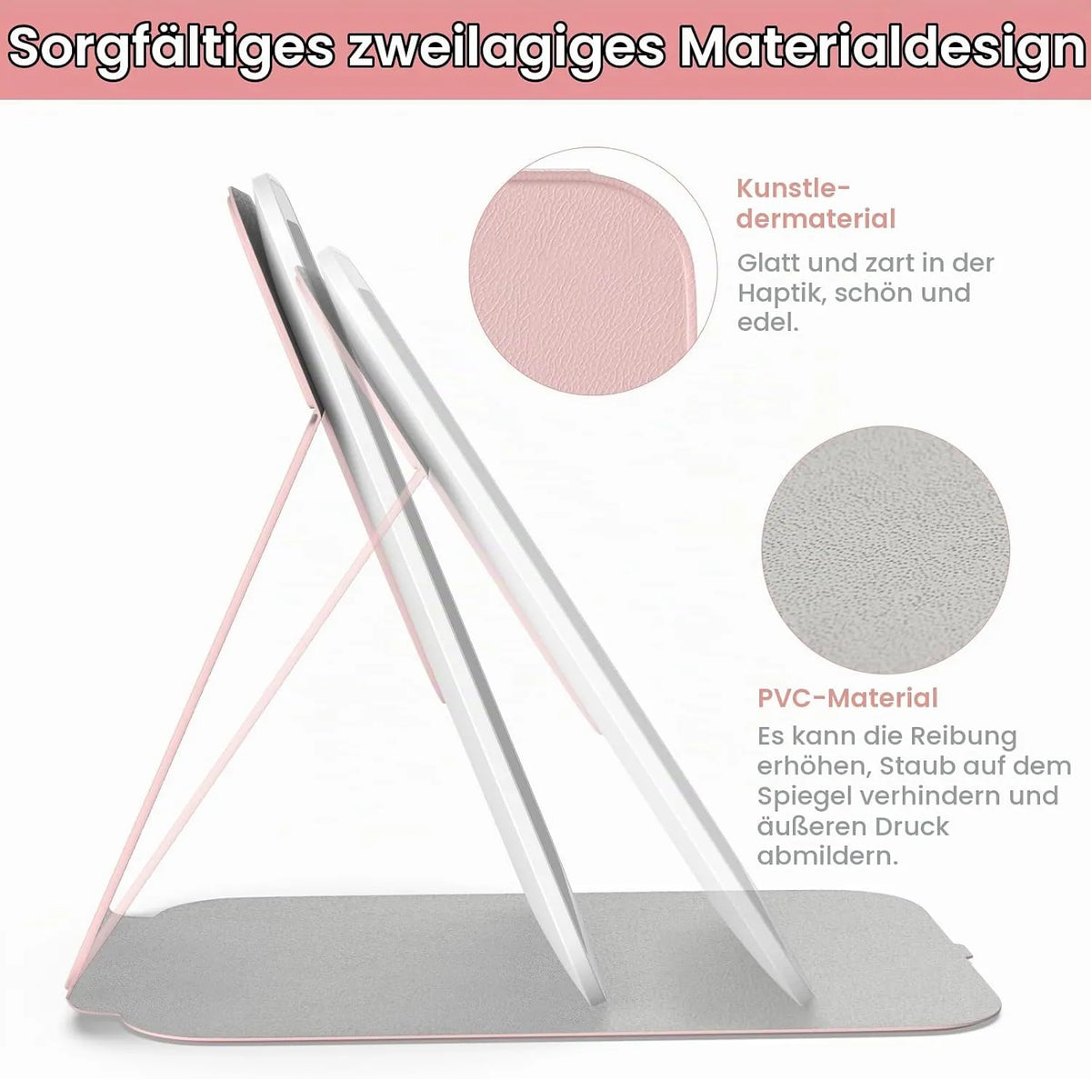 LED Kozmetično Ogledalo 20.5 x 13.8 cm
