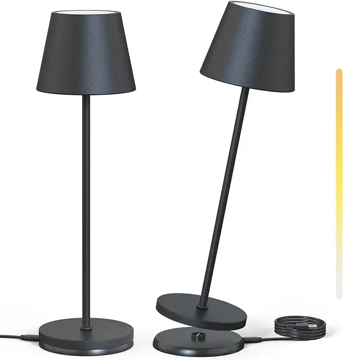 LED Namizna Svetilka z Baterijo, 2 Kosa