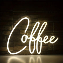 LED Neonski Znak Kava 40.5 x 30 cm