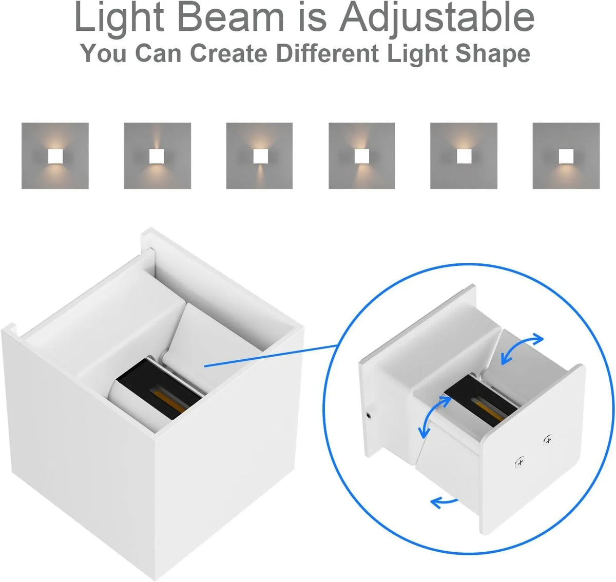 LED Stenska Svetilka 7W 1 Kos