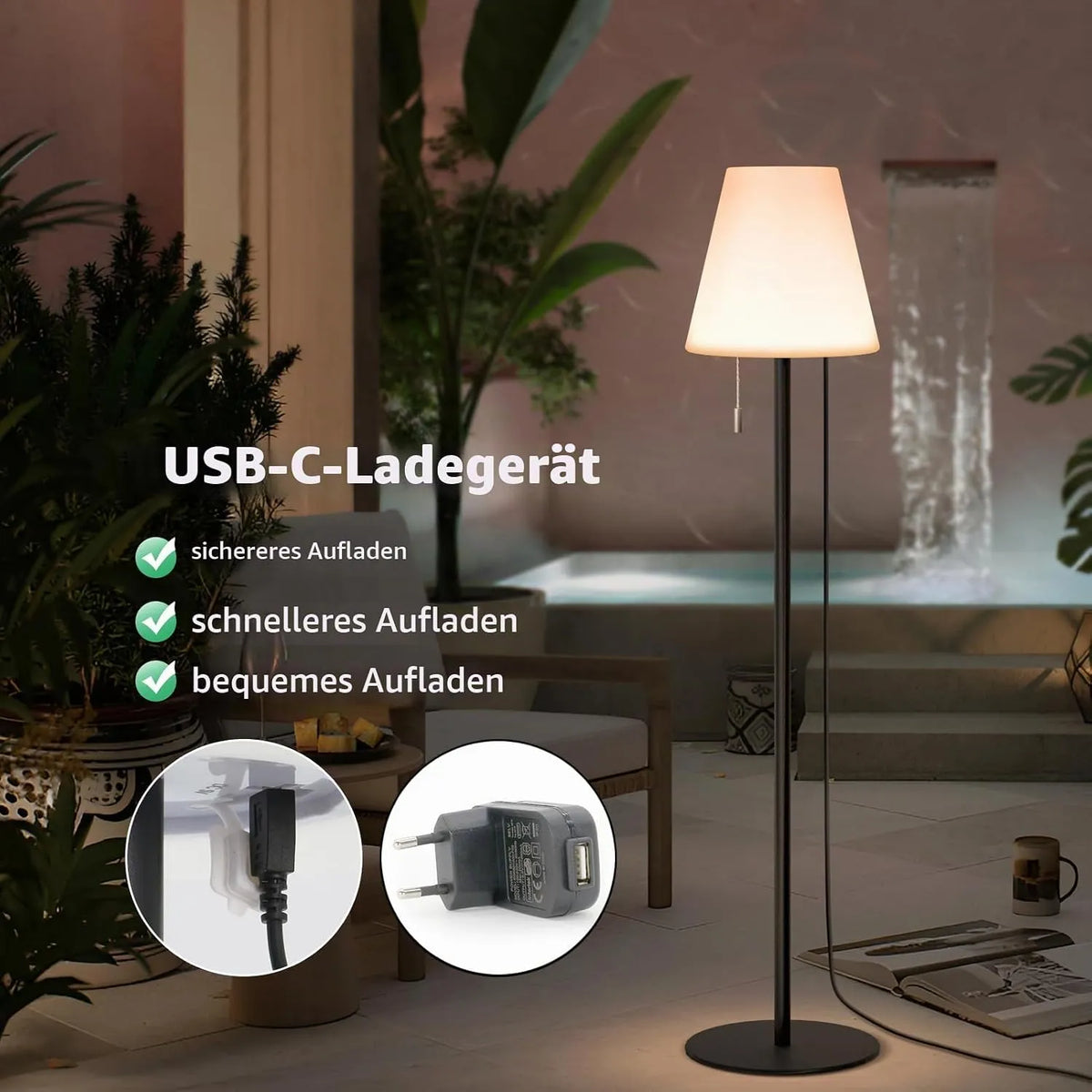 LED Stoječa Svetilka 100 cm