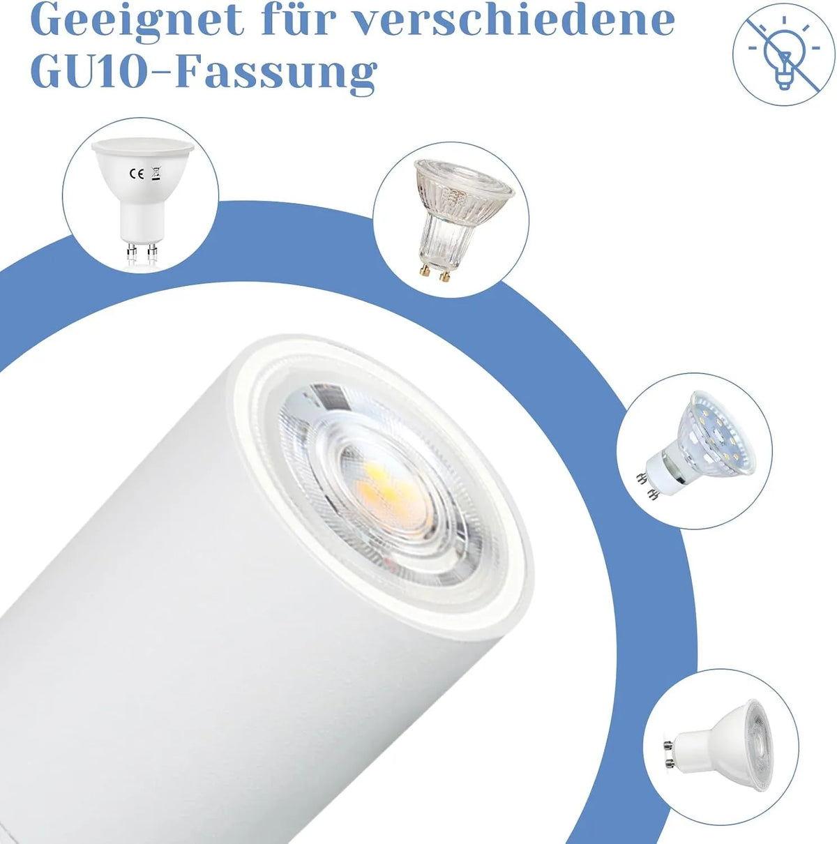 LED Stropni Reflektor GU10