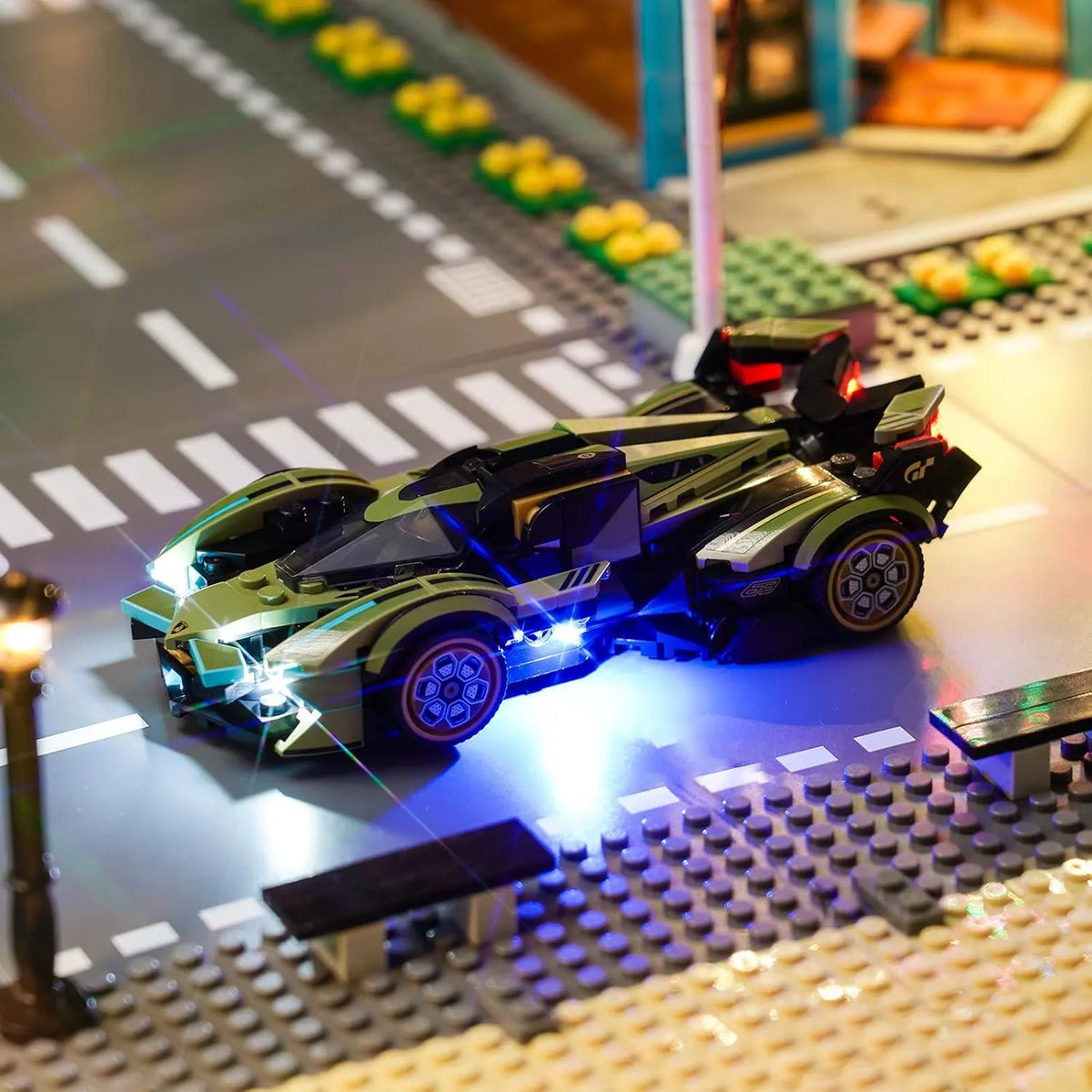 LED Svetlobni Set za Lego Lamborghini Lambo V12 Vision GT 1 Kos
