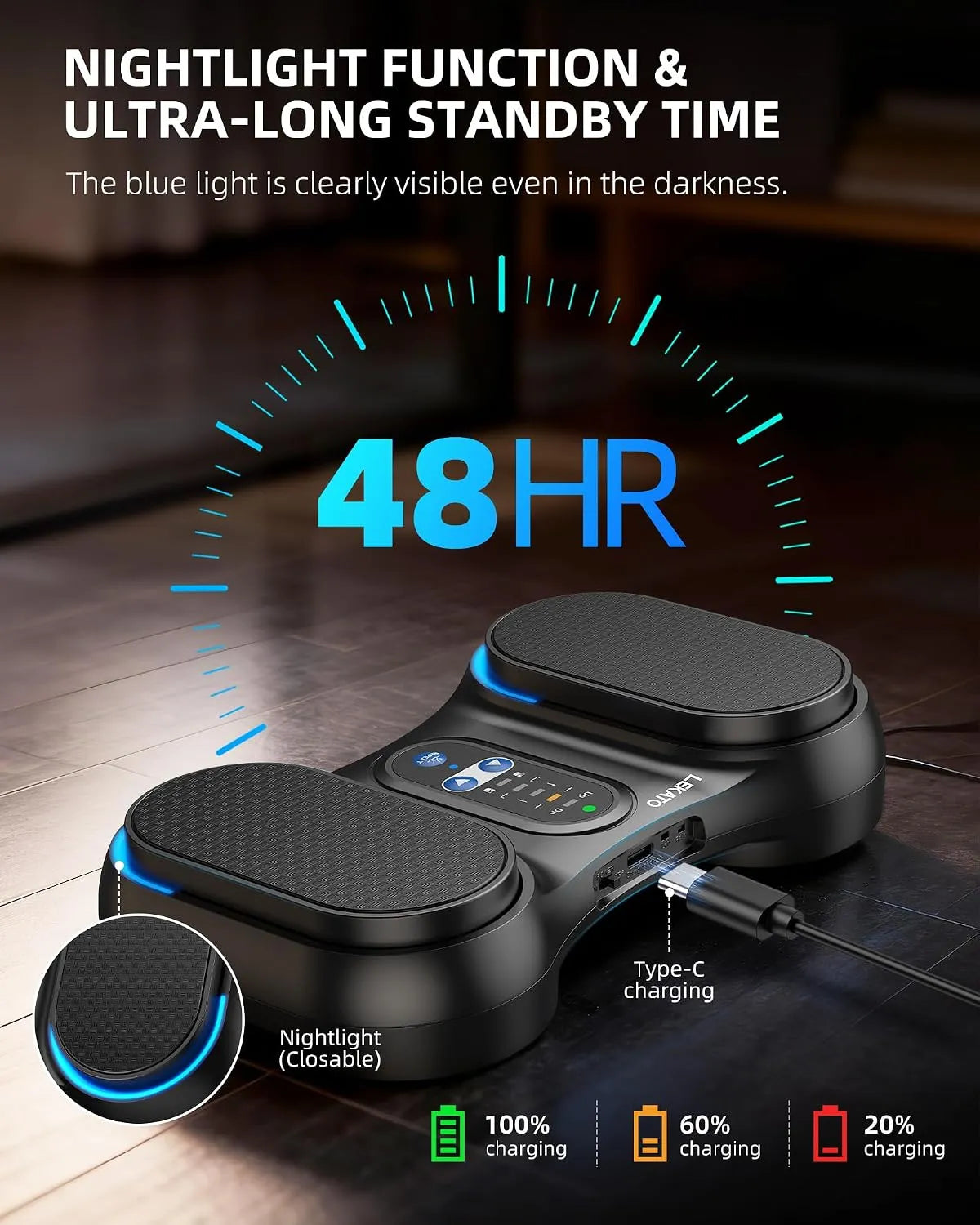 LEKATO Brezžični Bluetooth Pedal za Obračanje Strani 1 Kos