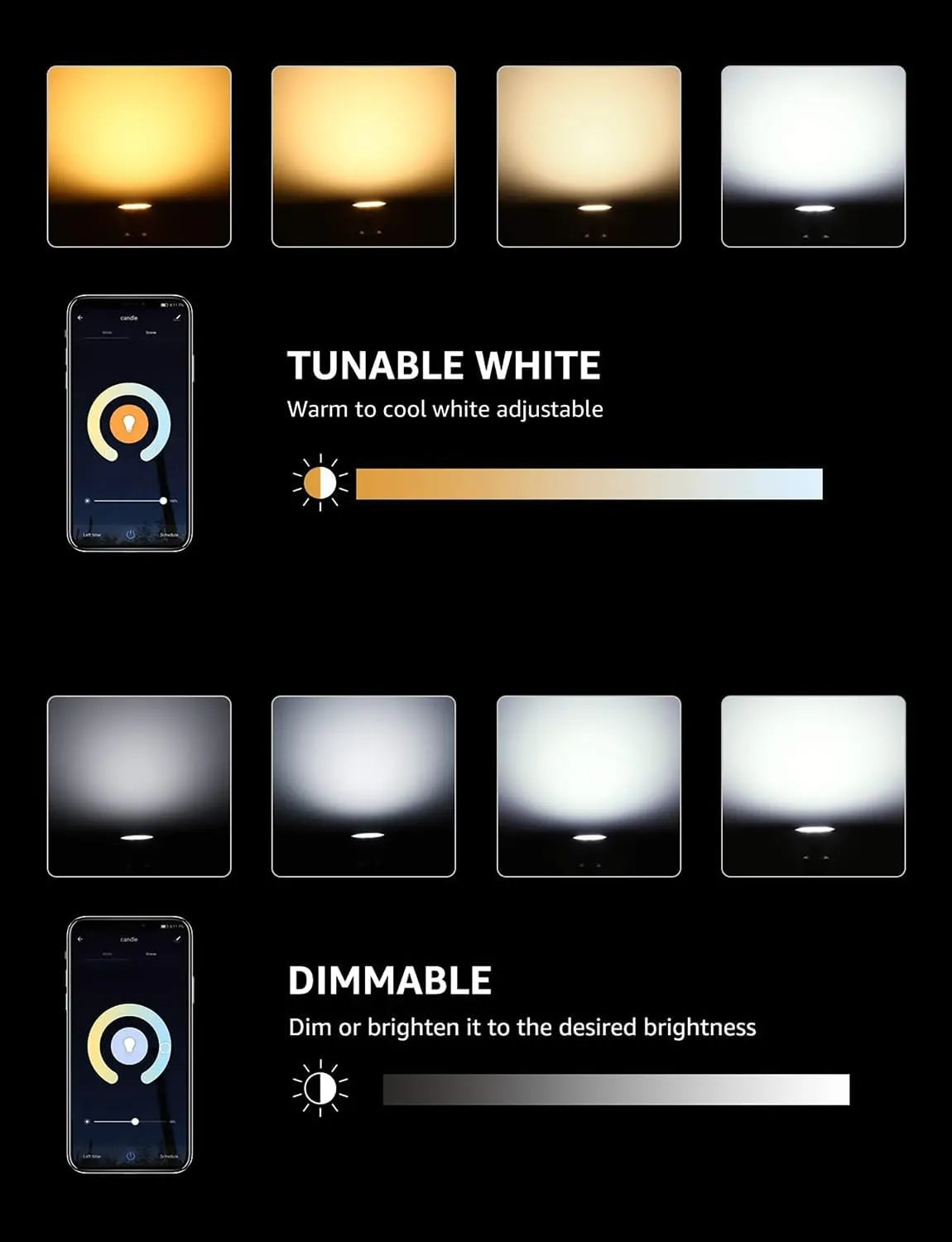 Lepro Pametna LED Sijalka GU10 1 Kos