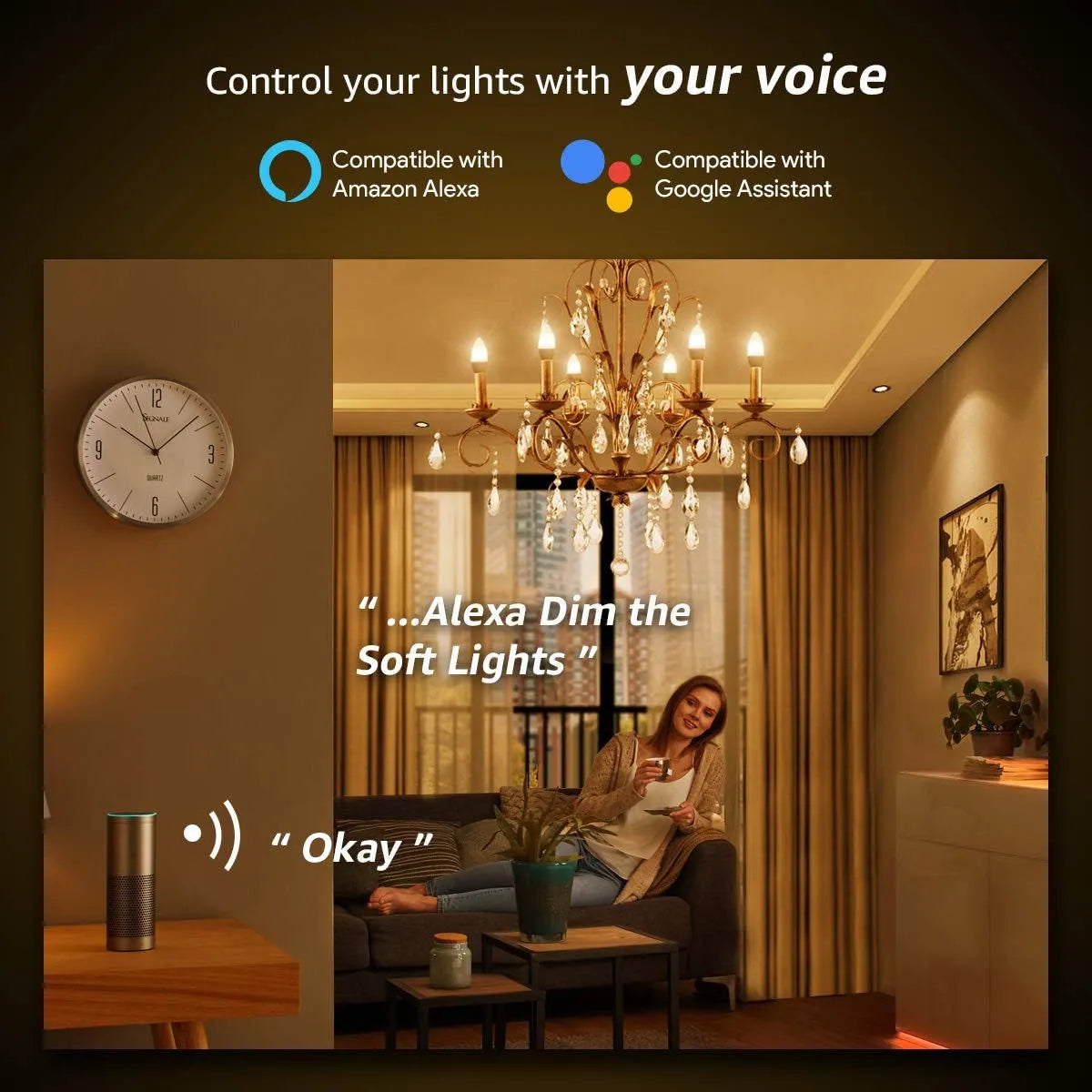 Lepro Pametna LED Žarnica E14 1 Kos