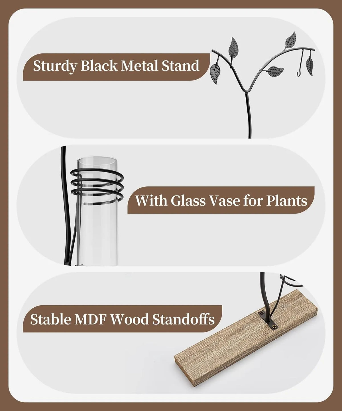 Lesen Okvir za Slike z Vazo 10x15 cm