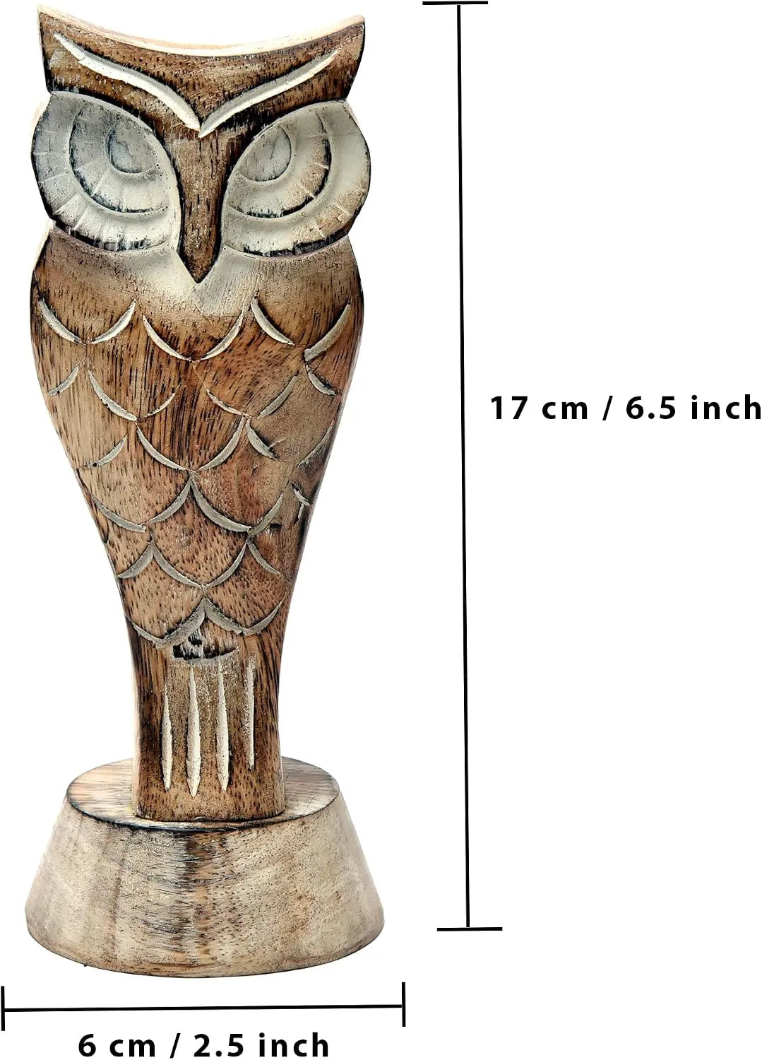 Leseno Stojalo Za Očala Sova 6 x 6 x 17 cm