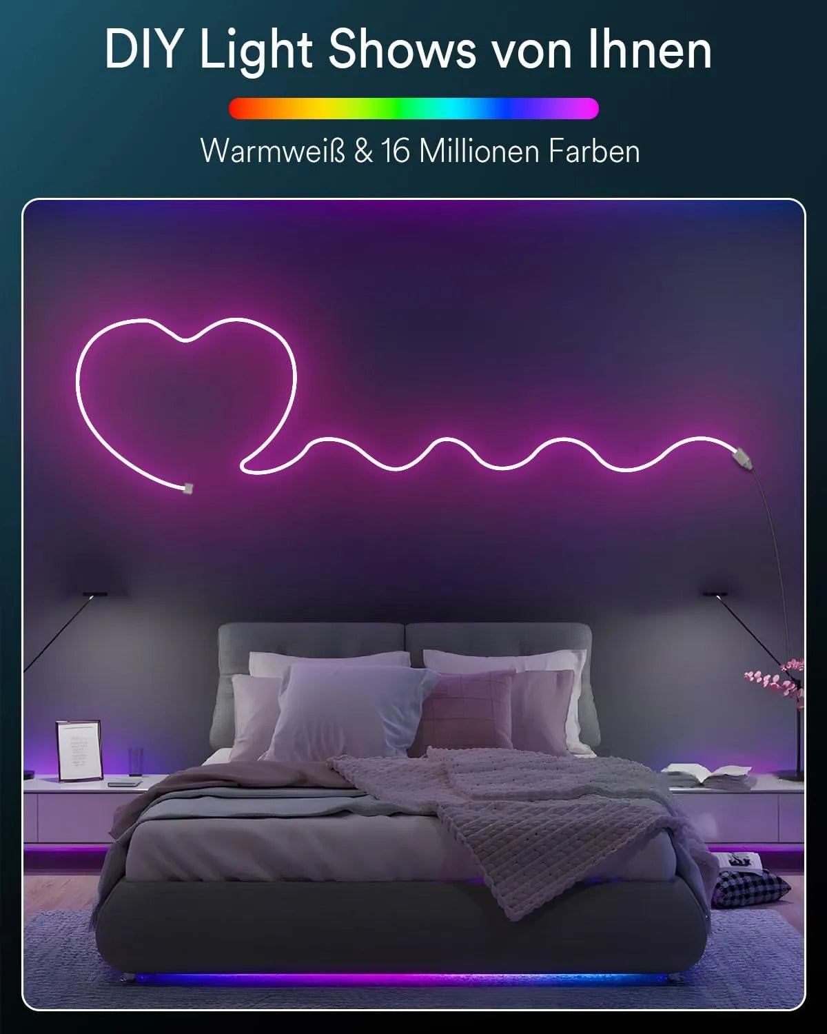 Ligency Pametni Neonski LED Trak 5 m