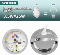 LIYII Vgradne LED Svetilke 65 mm 3 Kosi