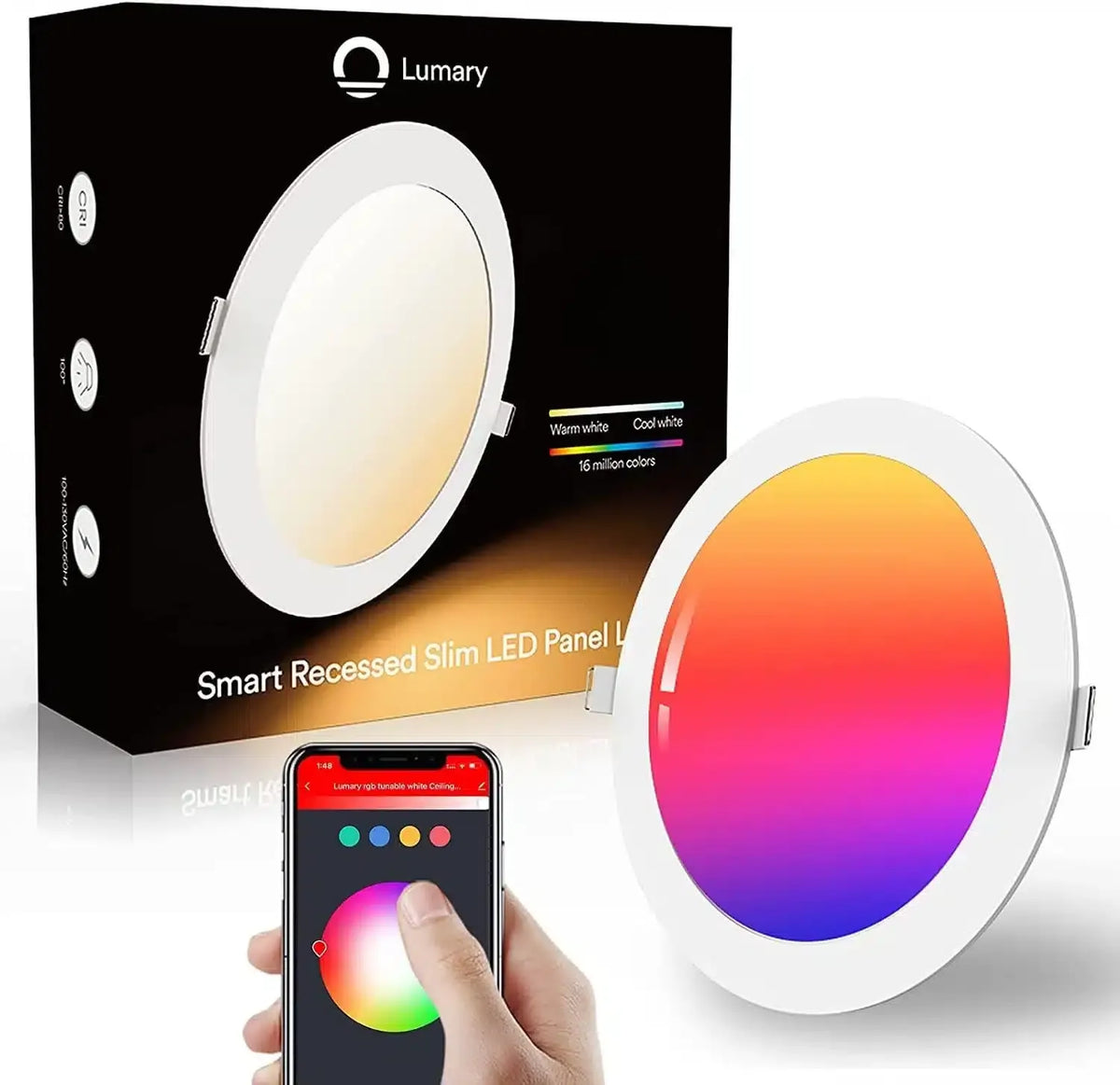 Lumary Pametni LED Vgradni Reflektor 22,5 cm