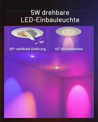 Lumary Pametni Vgradni LED Reflektorji 4 Kosi