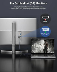 Maxonar Kabel USB C na DisplayPort 200 cm