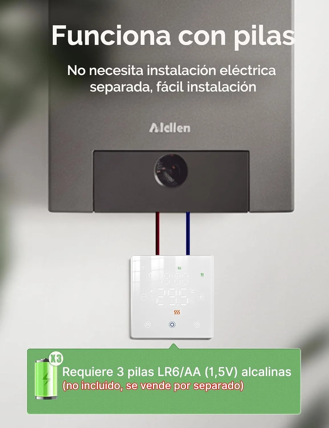MOES Pametni Termostat Zigbee Baterijski 1 Kos