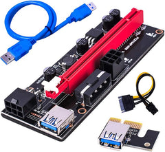 Morrza PCI-E Riser 1X na 16X GPU Podaljšek 13 x 4,3 cm