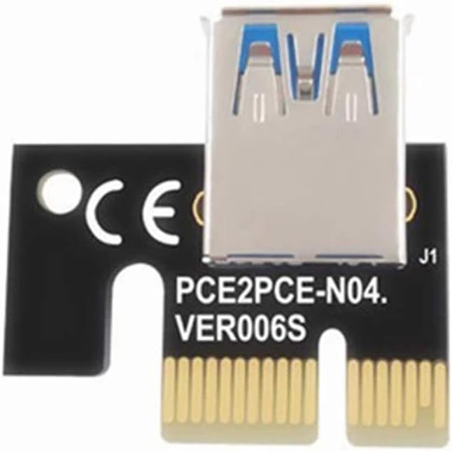 Morrza PCI-E Riser 1X na 16X GPU Podaljšek 13 x 4,3 cm