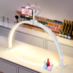 Namizna LED Polmesečna Svetilka za Nohte 58.4 cm