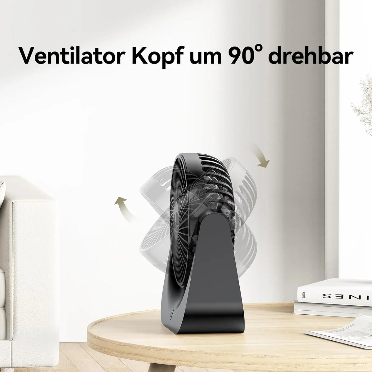 Namizni USB Ventilator 17 x 16 x 6 cm