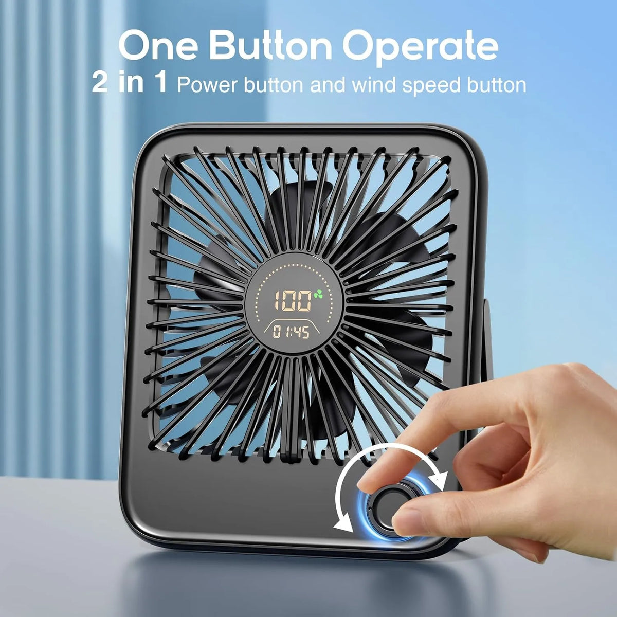 Namizni USB Ventilator 3,2 x 13,5 x 16 cm