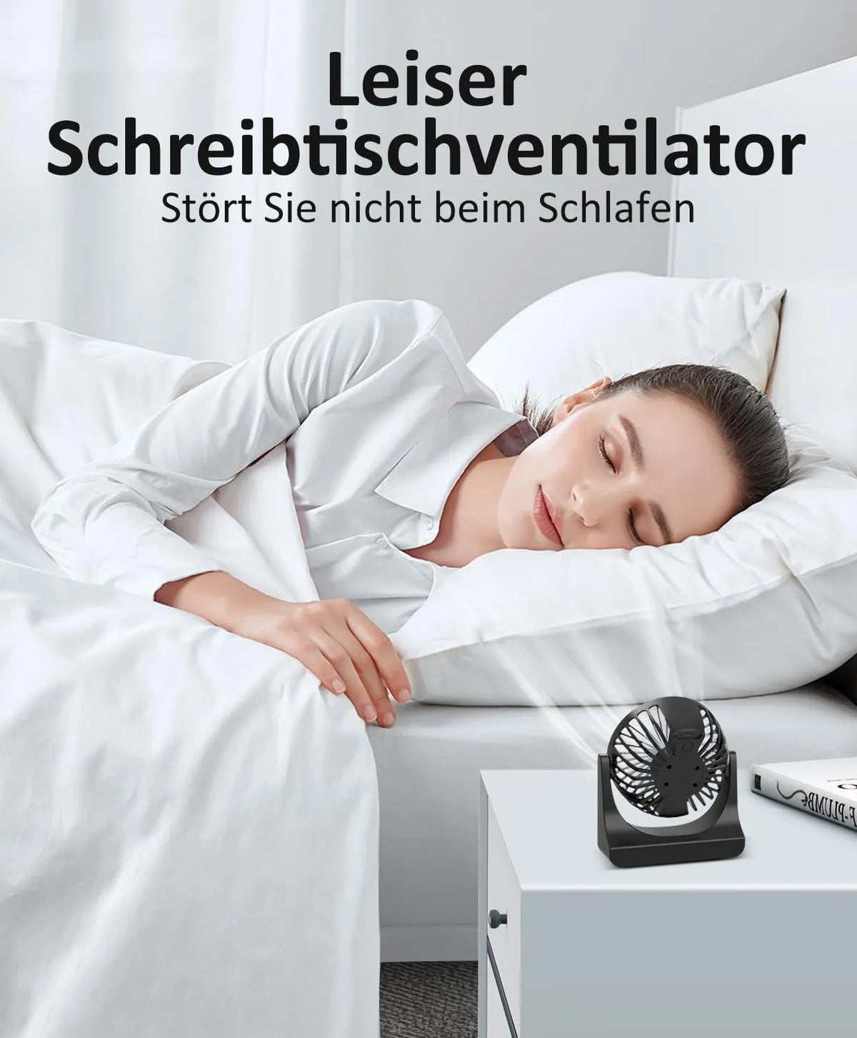 Namizni USB Ventilator 7 x 14 x 16 cm