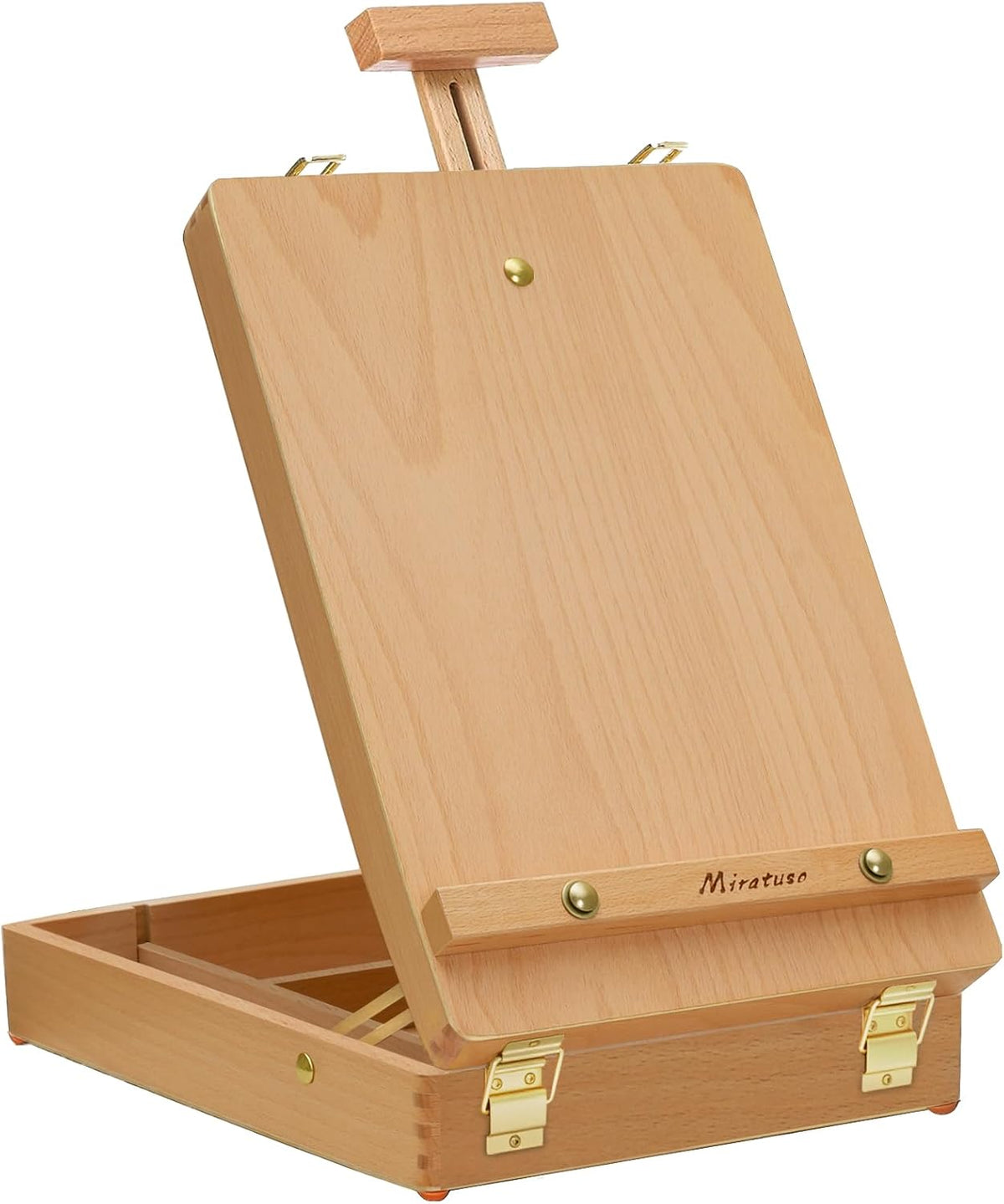 Namizno Slikarsko Stojalo s Predalom 36.8 x 26.7 x 8.9 cm