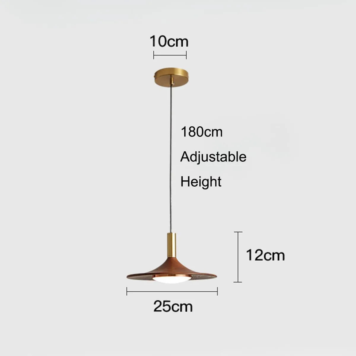 NICRX Viseča LED Svetilka 1 Kos