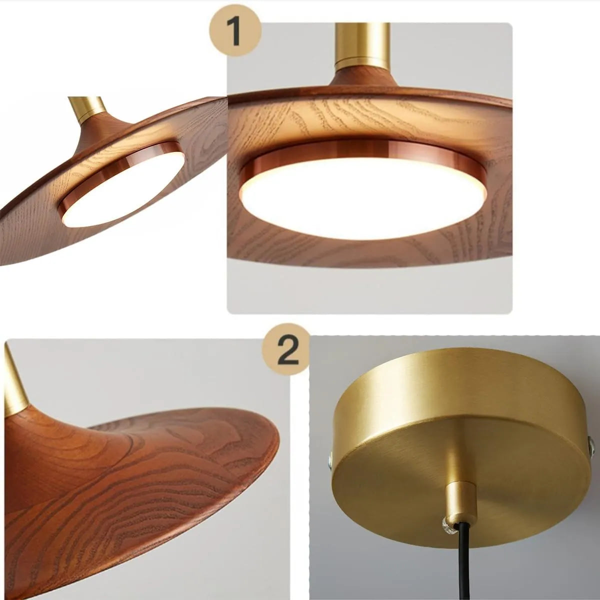 NICRX Viseča LED Svetilka 1 Kos