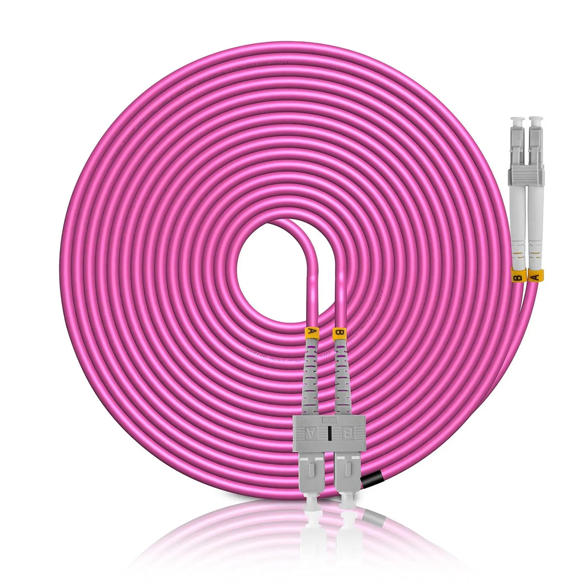 Optični Patch Kabel SC/UPC na LC/UPC OM4 DX 20 m