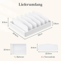 Organizator za Pokrove Posod 33 x 25.4 x 8.9 cm