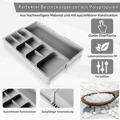Organizator za Pribor 16.5-29.5 x 40 x 5.5 cm