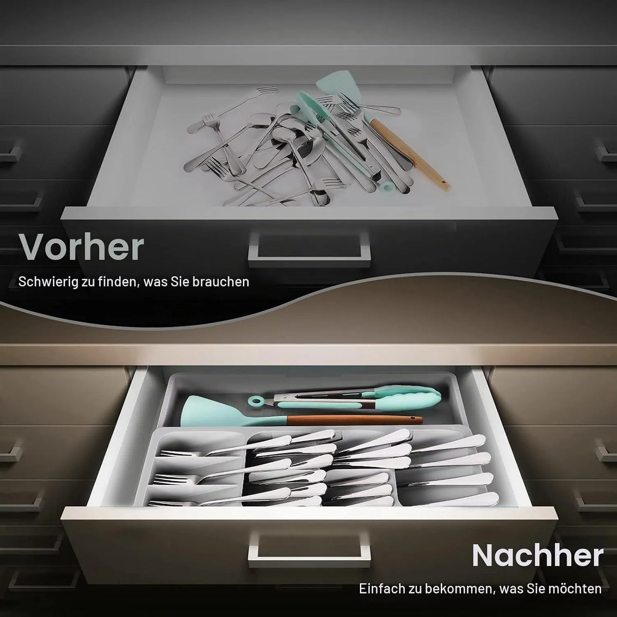 Organizator za Pribor 16.5-29.5 x 40 x 5.5 cm