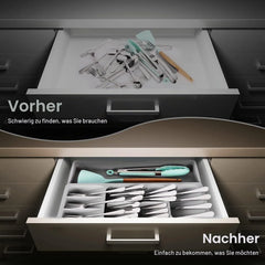 Organizator za Pribor 16.5-29.5 x 40 x 5.5 cm