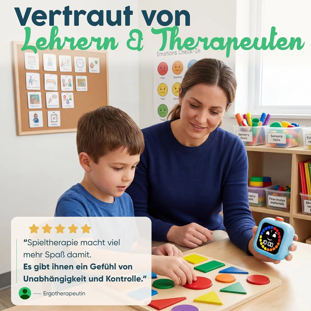 Otroški Digitalni Vizualni Časovnik 4 x 9 x 9.5 cm